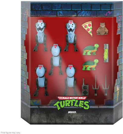 Super7 Teenage Mutant Ninja Turtles Mousers Ultimate Action Figure 8cm