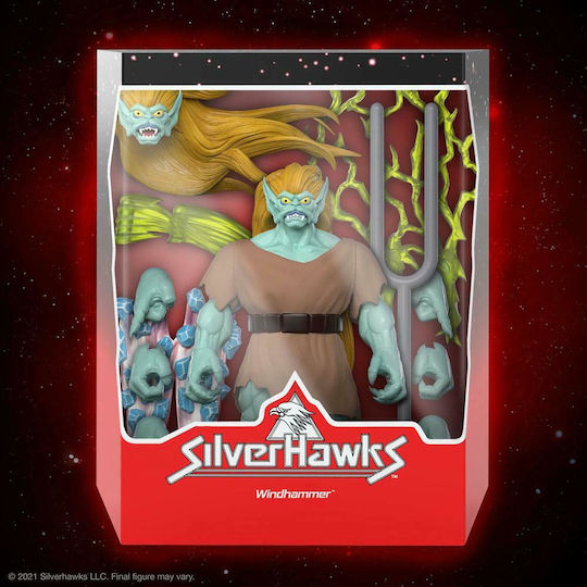 Super7 SilverHawks: Windhammer Φιγούρα Δράσης 18εκ.