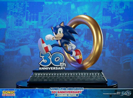 First 4 Figures Sonic Sonic The Hedgehog 30th Anniversary Колекционерска Фигура 41см