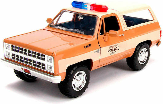 Jada Toys Stranger Things Hopper Hopper's 1980 Chevy Vehicle Replica in Scale 1:24