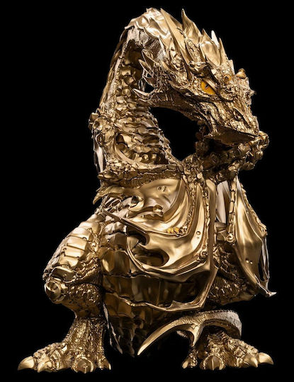 Weta Workshop Хобит Смaуг Златната Фигура 29см