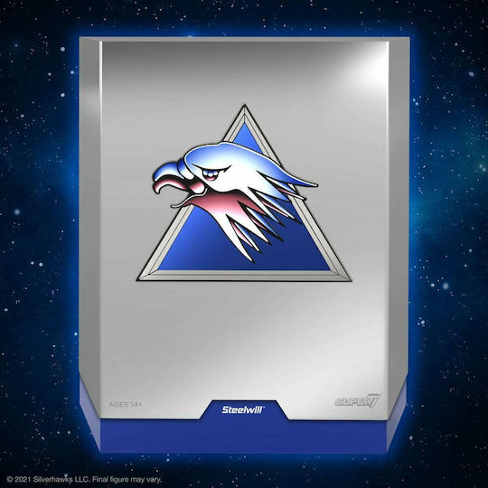 Super7 SilverHawks Steelwill Фигура За Действие 18см