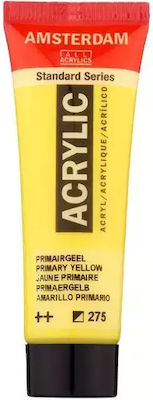 Royal Talens Amsterdam All Acrylics Standard Acrylic Paint Set Primary Yellow 275 20ml 1Stück 17042750