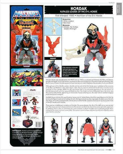 Dark Horse Comics MOTU The Toys of He-Man and The Masters of The Universe Artbook JUL200291