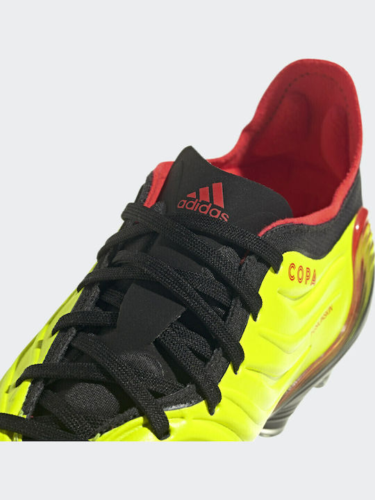 adidas Copa Sense.1 Pantofi de Fotbal cu crampoane Echipa Solar Yellow / Solar Red / Core Black