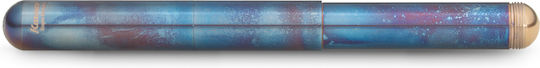 Kaweco Supra FireBlue Πένα Γραφής Medium Μπλε με Μπλε Μελάνι