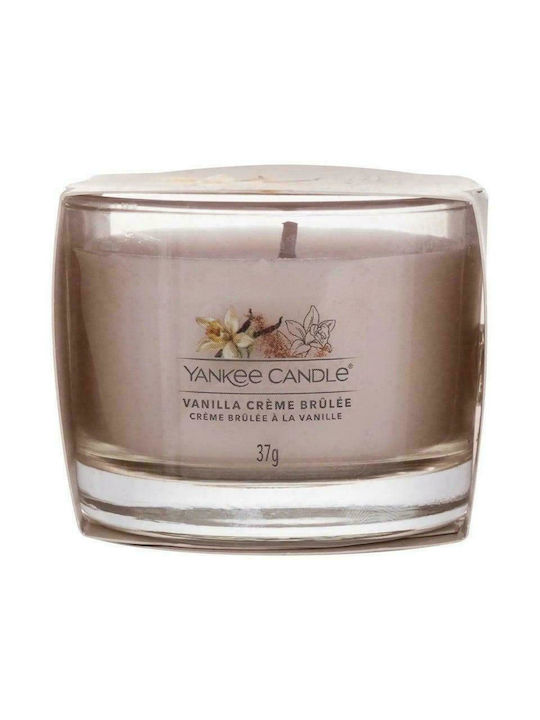 Yankee Candle Scented Jar Candle Vanilla Creme Brulee 37gr