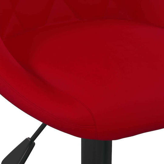 Scaun Sala De Mese Catifea Burgundy 44xx