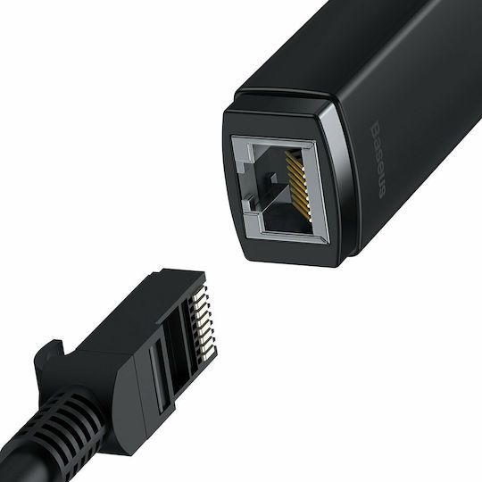 Baseus Lite Series Αντάπτορας Δικτύου USB με Ενσύρματη Σύνδεση Gigabit Ethernet