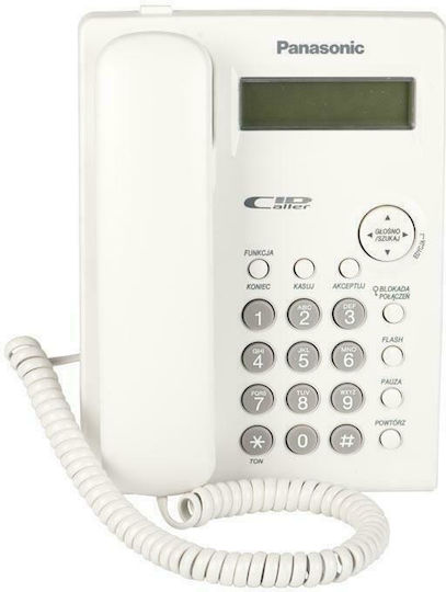 Panasonic KX-TSC11 Жично Телефон За Офиса Бял KX-TSC11