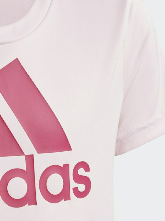 Παιδικό T-shirt Ροζ Designed To Move