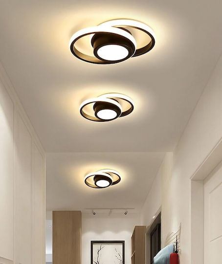 Powertech Plafonieră de Tavan 27buc Neagră cu LED Integrat
