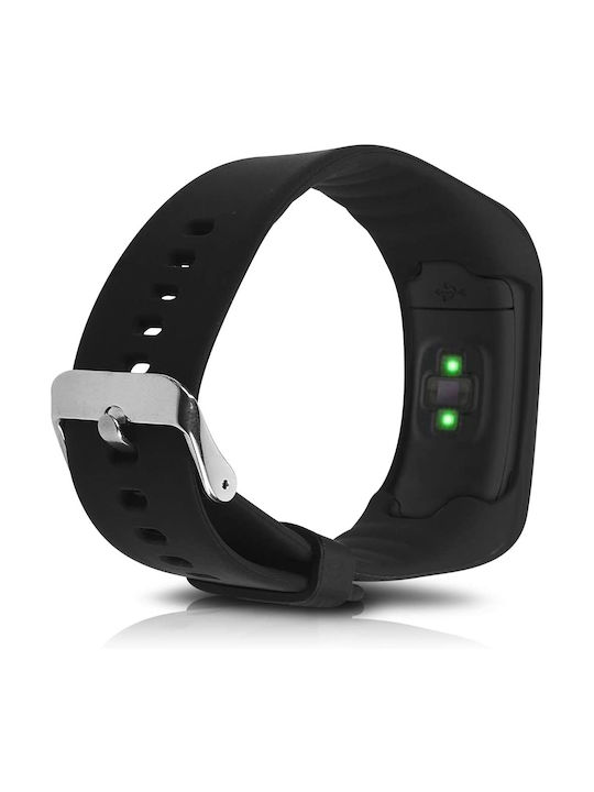 KWmobile Armband Silikon Schwarz (Polar A360 / A370)