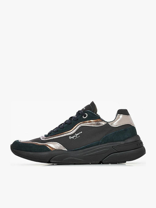 Arrow Pop Damen Chunky Sneakers Schwarz