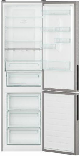 Candy Combină frigorifică 377lt Total NoFrost Î200xL59.5xA65.8cm. Inox CCE7T620EX