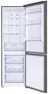 TCL Ψυγειοκαταψύκτης 318lt Total NoFrost Υ185xΠ59.5xΒ63εκ. Γκρι RP318BSE0