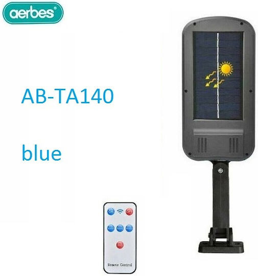 Aerbes AB-TA140 Street Solar Light with Motion Sensor, Photocell and Remote Control
