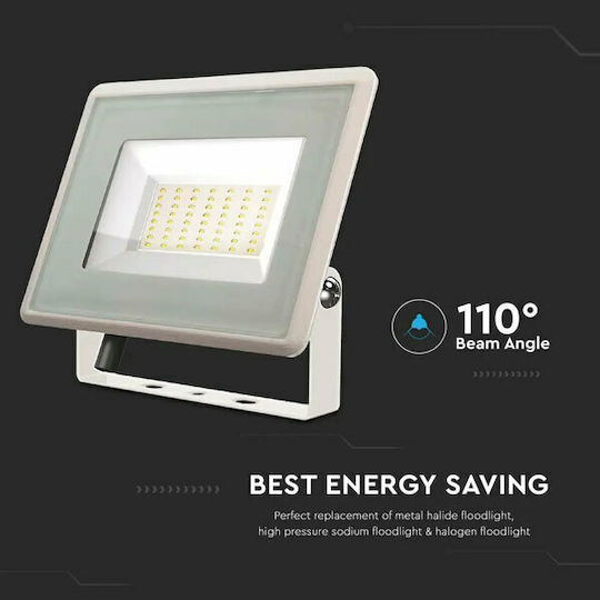 V-TAC Waterproof LED Floodlight 50W Cold White 6500K IP65