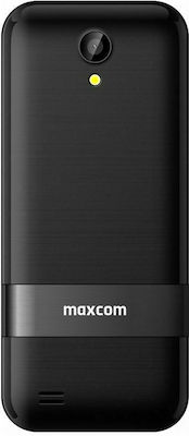 MaxCom MM334 Single SIM Handy mit Tasten Schwarz