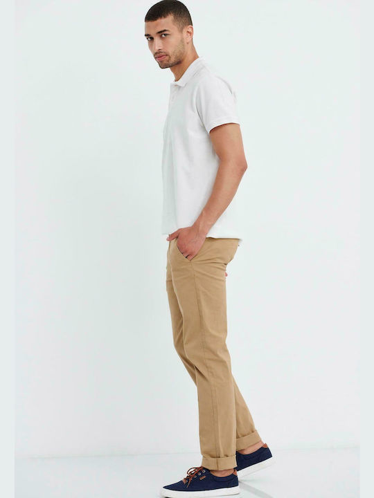 Trousers Chino in Loose Fit Beige