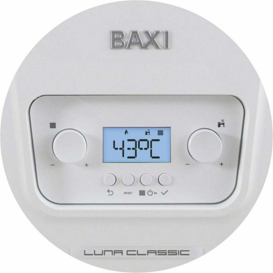 Baxi Luna Classic 28 Wandmontage Kessel Kondensation Gas mit Brenner 21238kcal/h