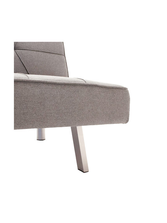 Travis Three-Seater Couch Bed Grey 175x83x74 cm