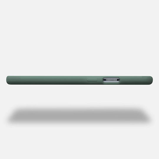 KWmobile Soft Flexible Umschlag Rückseite Silikon Forest Green (OnePlus Nord)
