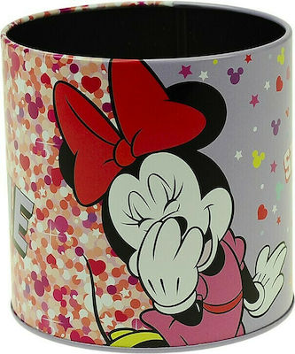 Metal Pencil Case Minnie Mouse Κορίτσι 10x10x10cm.