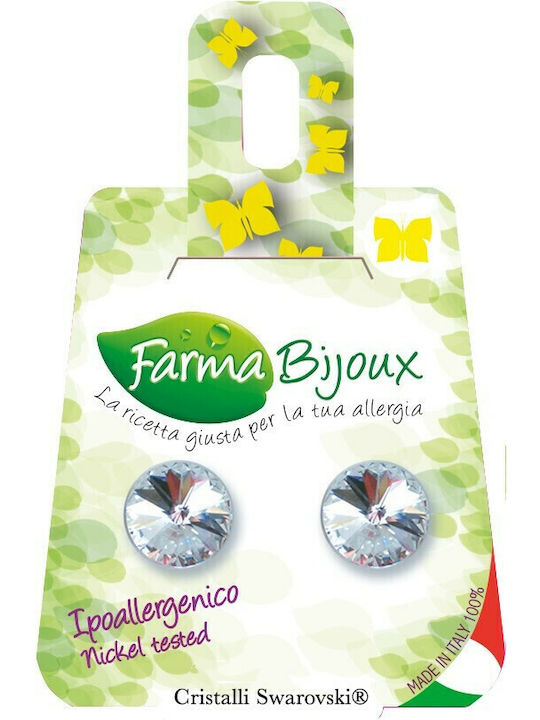 Farma Bijoux Υποαλλεργικά Καρφωτά με Πέτρες