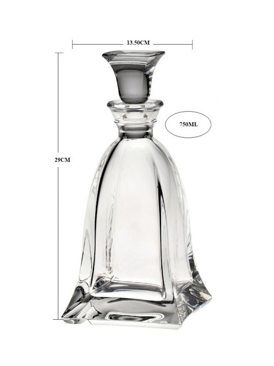 Prince Wedding Carafe made of Crystal 1pcs