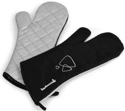 BarbeCook Oven Mitt Black 2pcs