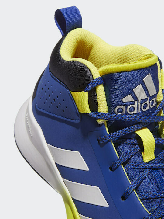 Cross Em Up 5 Αθλητικά Παιδικά Παπούτσια Μπάσκετ με Κορδόνια Royal Blue / Cloud White / Shadow Navy