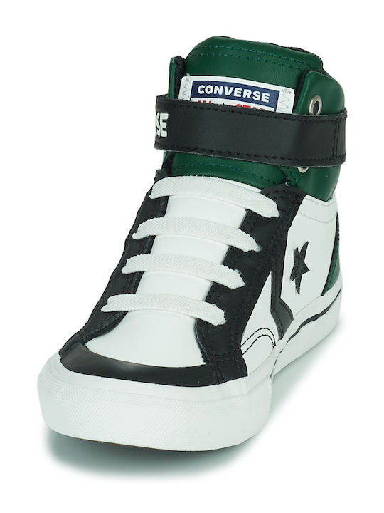 Converse Pro Blaze Strap Hi Inf Hoch White / Midnight Clover / Black Converse Pro Blaze Strap Hi Inf Hoch White / Midnight Clover / Black