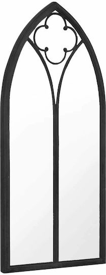 vidaXL 3093522 Καθρέπτης Μαύρος 70x30cm
