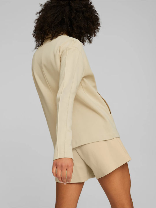 PUMA Women's Blazer Beige PUMA Women's Blazer Beige