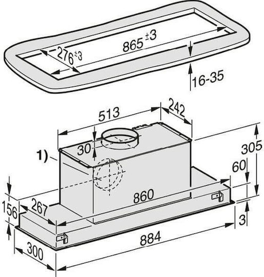 Miele DA 2698 Μηχανισμός Απορρόφησης 90cm Inox με Wi-Fi