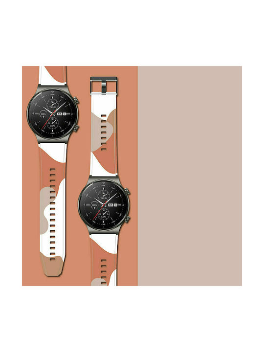 Hurtel Strap Silicone Camo Black (6) (Huawei Watch 3 / Huawei Watch GT 2 Pro)
