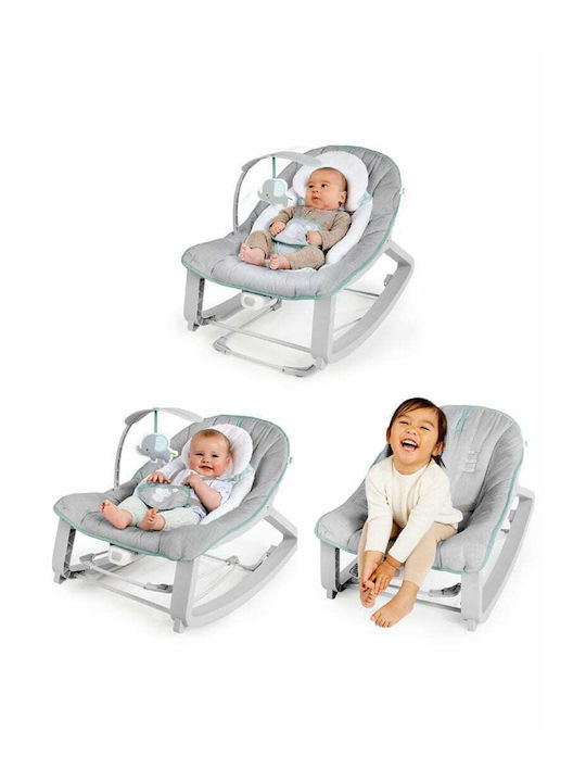 Ingenuity Baby Relax Swing 3 in 1 Grow with Me with Vibration Grey for Child up to 18kg