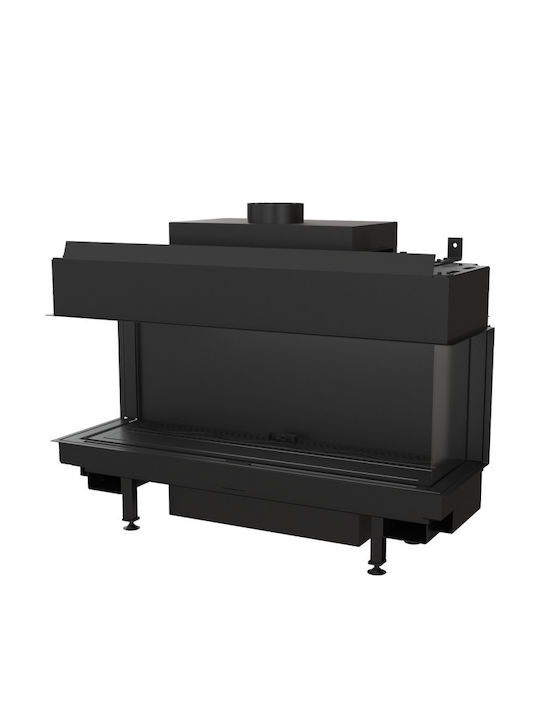 Kratki Leo LP 100 G20 Енергийна вмъкната касета Касета Газ 10кВт Тристранен с фиксирана врата