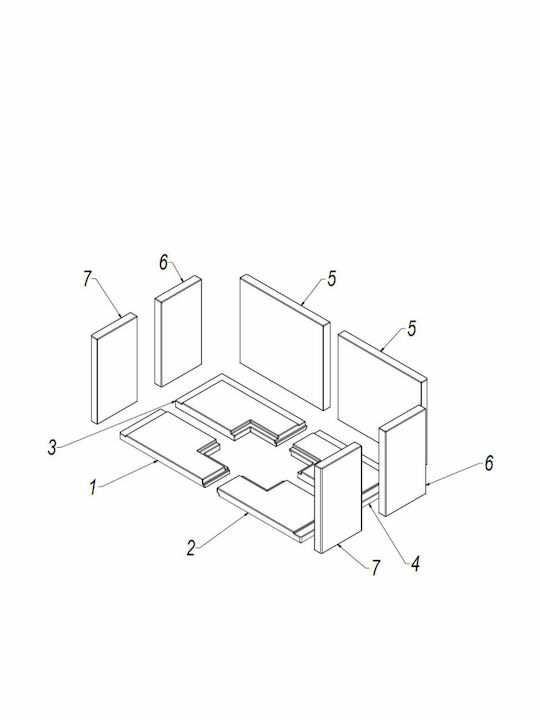 Kratki Arke/80 Wood Cassette Fireplace Insert Air Duct Connection with Straight Window 12kW