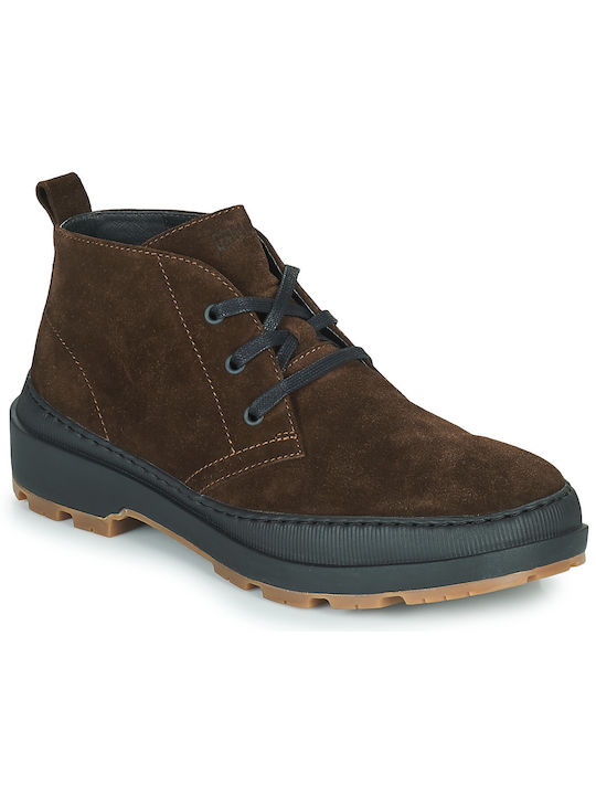 Camper Brutus Trek Men's Suede Boots Brown