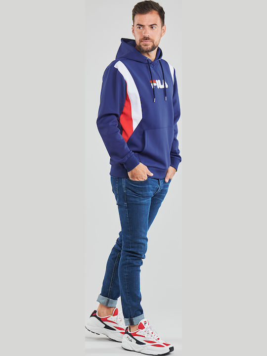 Bogno Sweatshirt with Hood Blue