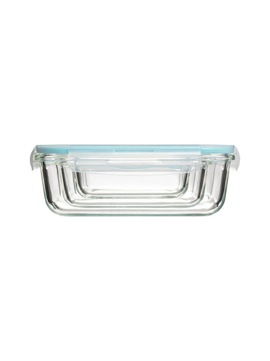5Five Glass Lunch Box Transparent 3pcs