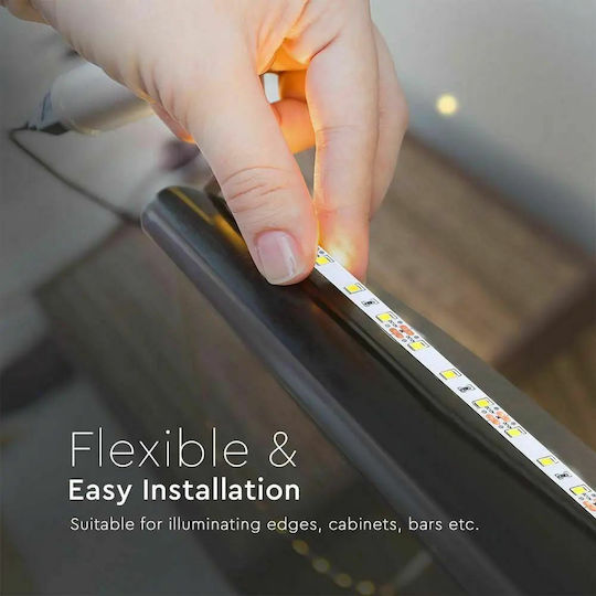 V-TAC Ταινία LED 12V Φυσικό Λευκό Φως 1m