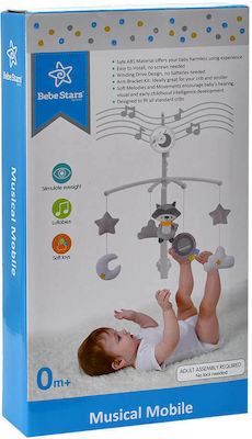 Bebe Stars Mobile für Kinderbett mit Musik Rainbow 854-100