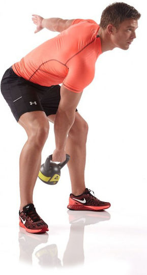 Body Sculpture BW-117 Kettlebell от PVC 10кг Сив