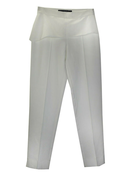 WOMEN'S PANTS YVONNE BOSNJAK 1019 WHITE WHITE