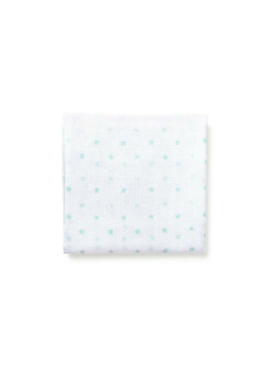 Interbaby Kuscheldecken Grün 80x80cm. 3Stück