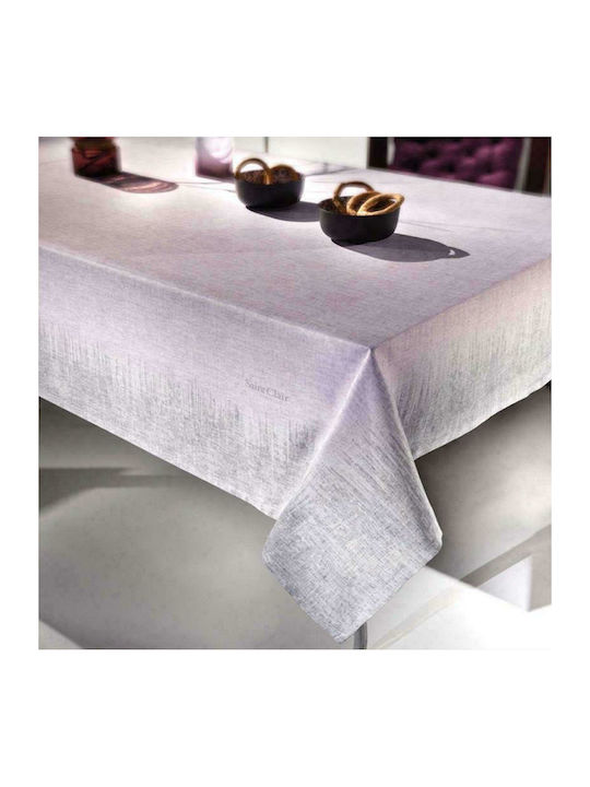 Saint Clair Τραπεζομάντηλο Αλέκιαστο 1021 Lilac Silver 145x220εκ.
