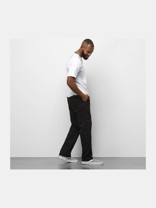 Trousers Elastic in Relaxed Fit Black
